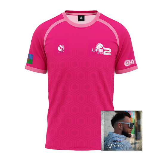 PACK « UNE PAS 2 » MAILLOT ROSE