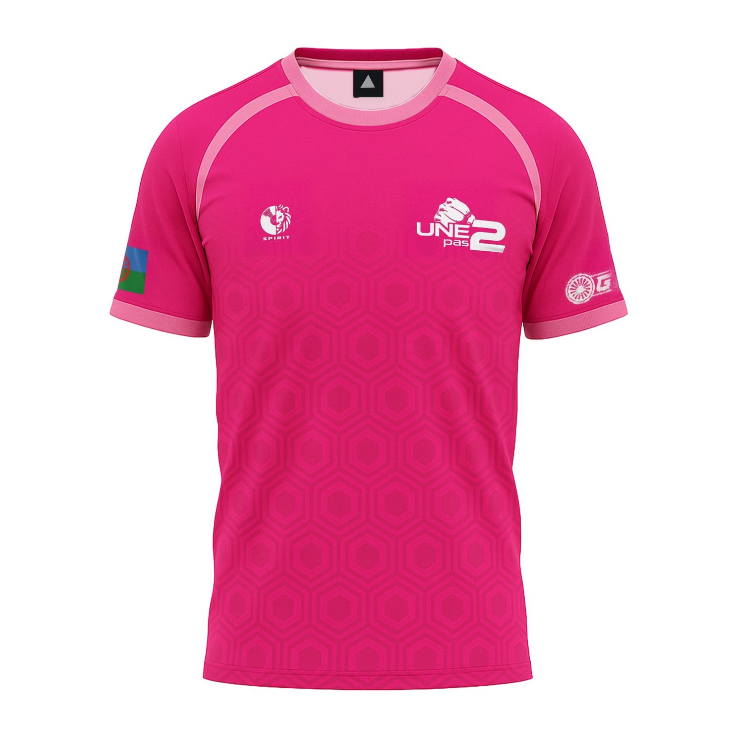 MAILLOT "UNE PAS 2" ROSE
