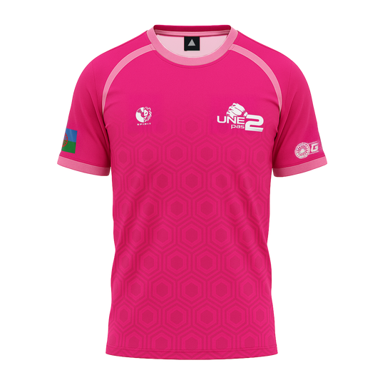 MAILLOT "UNE PAS 2" ROSE